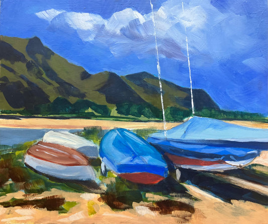 Boats at Deganwy